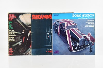 Lot 217 - LORD SUTCH; three albums comprising Hands Of...