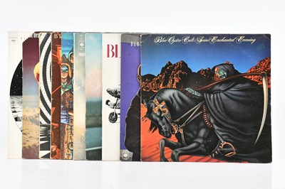 Lot 20 - BLUE OYSTER CULT; ten albums comprising self...