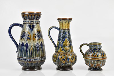 Lot 438 - EDITH LUPTON FOR DOULTON LAMBETH; an art ware...
