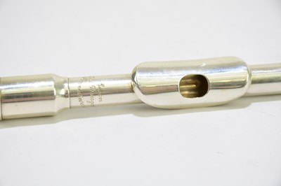 Lot 1075 - EWEN MCDOUGALL; a white metal piccolo head...