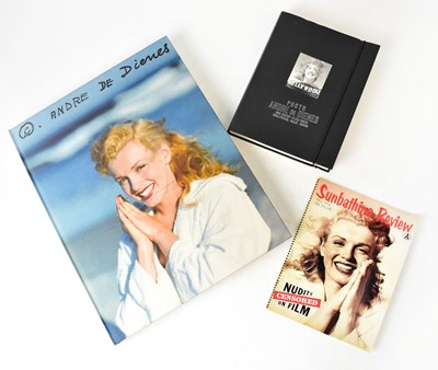 Lot 405 - ANDRE DE DIENES; 'Marilyn', a large format...