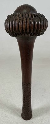 Lot 1 - A good and large 19th century Fijian ula...