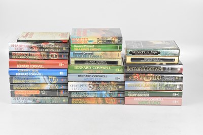 Lot 539 - BERNARD CORNWELL; a collection of Sharpe...