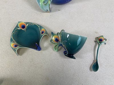 Lot 188 - FRANZ PORCELAIN; a tea set comprising teapot,...