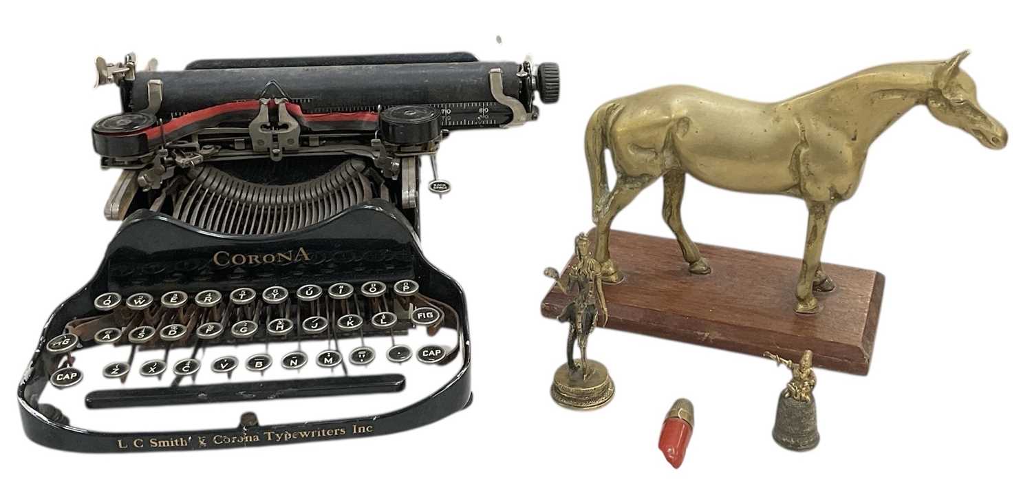 Lot 264 - L C SMITH & CORONA TYPEWRITERS INC; an early...