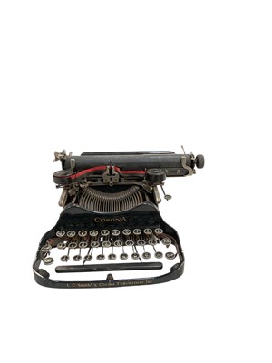 Lot 264 - L C SMITH & CORONA TYPEWRITERS INC; an early...