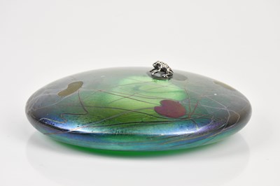 Lot 210 - JOHN DITCHFIELD FOR GLASFORM; an iridescent...