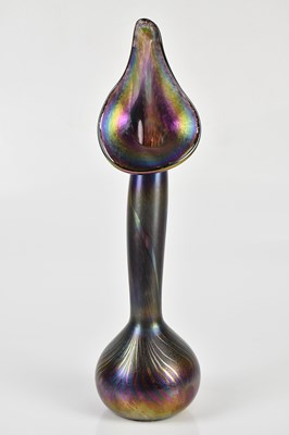 Lot 222 - JOHN DITCHFIELD FOR GLASFORM; an iridescent...