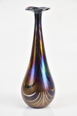 Lot 223 - JOHN DITCHFIELD FOR GLASFORM; an iridescent...