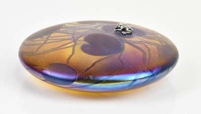 Lot 207 - JOHN DITCHFIELD FOR GLASFORM; an iridescent...