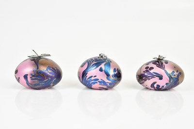 Lot 194 - JOHN DITCHFIELD FOR GLASFORM; three oval...