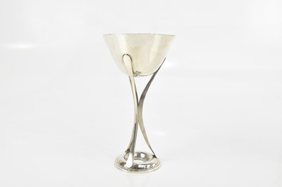 Lot 82 - CJT; an Elizabeth II Modernist hallmarked...