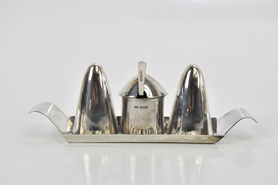 Lot 76 - ELISA AUSTIN; an Elizabeth II Modernist silver...