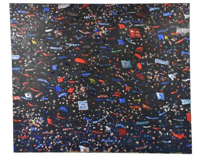 Lot ADRIAN HENRI (1932-2000); oil on canvas,...