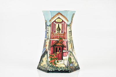 Lot 524 - PAUL HILDITCH FOR MOORCROFT; a trial hexagonal...