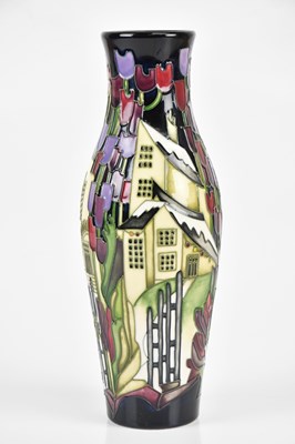 Lot 399 - KERRY GOODWIN FOR MOORCROFT; a vase of...
