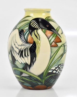 Lot 456 - PHILIP GIBSON FOR MOORCROFT; a vase of ovoid...