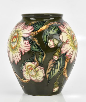Lot 556 - DEBBIE HANCOCK FOR MOORCROFT; an ovoid form...