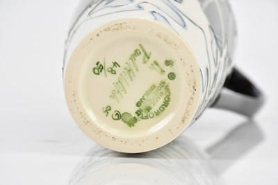 Lot 453 - PAUL HILDITCH FOR MOORCROFT; a tall slender...