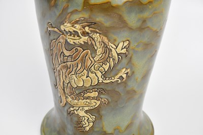 Lot 467 - ANDREW HULL FOR COBRIDGE; a large trial vase...