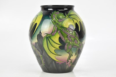Lot 75 - MARIE PENKETHMAN FOR MOORCROFT; a large ovoid...