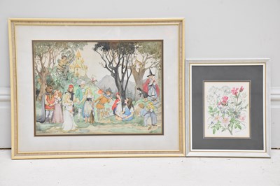Lot 2197 - PATIENCE ARNOLD (1901-1992); watercolour,...