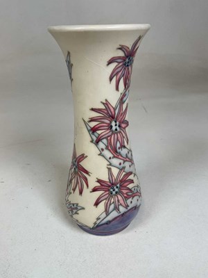 Lot 218 - MOORCROFT; a Collector's Club cream ground...