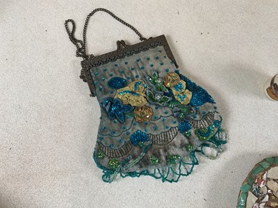 Lot 35 - A collectors' lot, to include brass log bucket,...