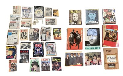 Lot 416 - THE BEATLES; a large collection of Beatles...