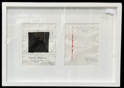 Lot 233 - STEPHEN FARTHING (born 1950); ink on paper,...