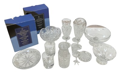 Lot 618 - A quantity of cut and crystal glassware,...
