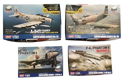Lot 544 - SUPER WING SERIES; two 1:32 scale model...