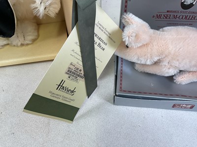 Lot 71 - STEIFF FOR HARRODS; a limited edition boxed...