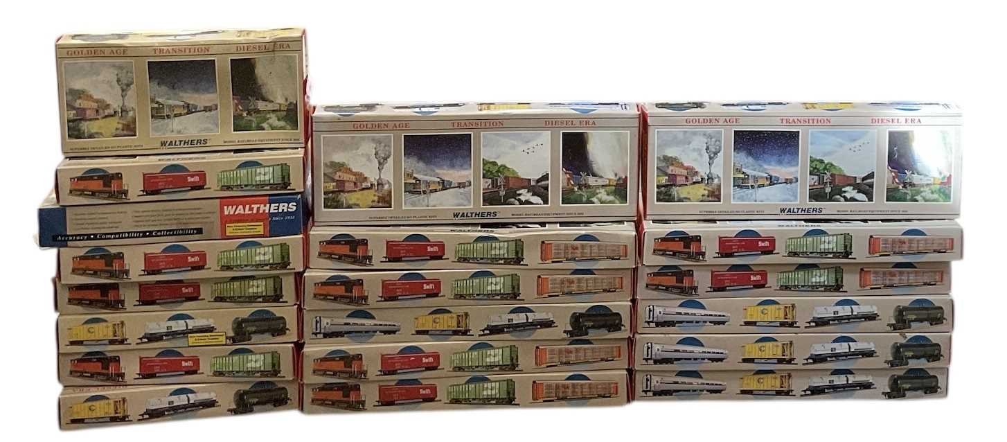 Lot 546 - WALTHERS; a collection of twenty boxed HO...
