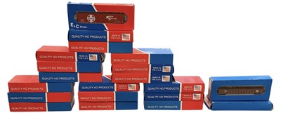 Lot 495 - E & C SHOPS; twenty boxed HO gauge locomotives,...