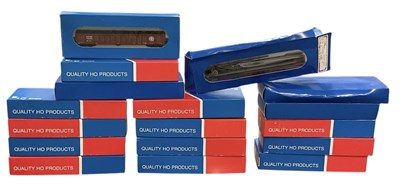 Lot 496 - E & C SHOPS; seventeen boxed HO gauge...