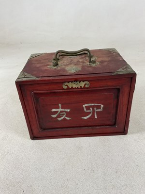 Lot 30 - A Mahjong set, with one hundred and forty-four...