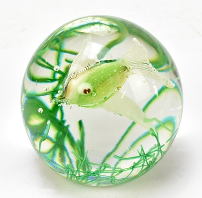 Lot 607 - A large Murano glass paperweight