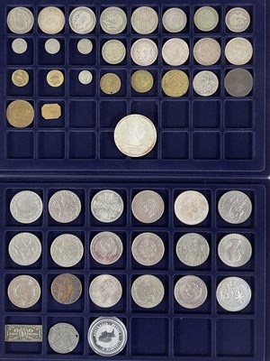 Lot 616 - A quantity of coins including George V...