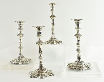 Lot 1085 - JAMES MORRISON; a set of four George III...
