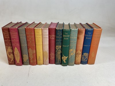 Lot 375 - LANG, ANDREW; a group of twelve fairy books...