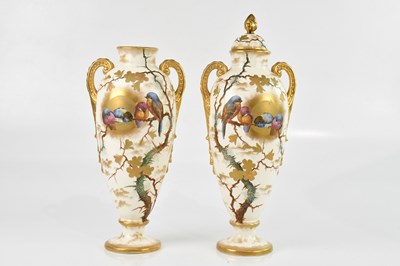 Lot 2604 - A pair of late 19th century Continental...