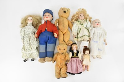 Lot 2079 - DEAN'S RAG BOOK; a felt soft toy Dutch Boy...