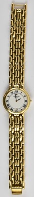 Lot 1456 - RAYMOND WEIL; a gentleman's gold plated...