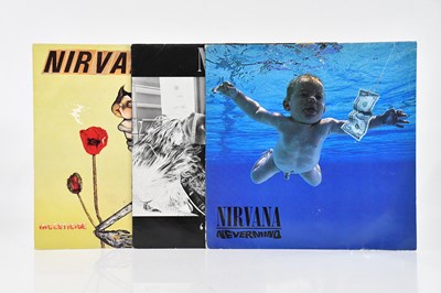 Lot 215 - NIRVANA; three albums comprising Incesticide...