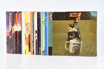 Lot 114 - THE KINKS; twenty-three albums comprising...