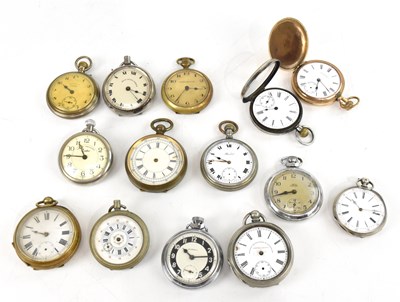 Lot 541 - A collection of pocket watches, some in need...