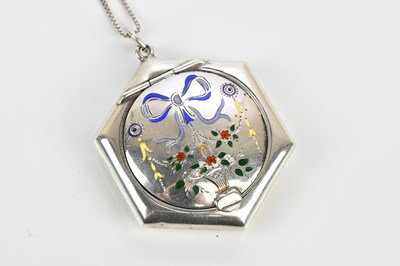 Lot 2142 - CHRISFORD & NORRIS; a George V hallmarked...