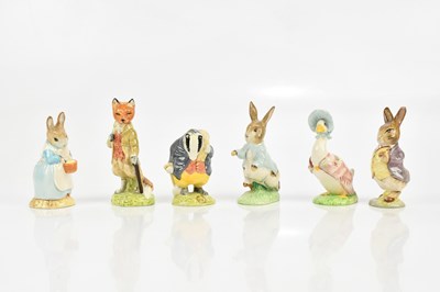 Lot 2509 - ROYAL ALBERT; a collection of six Beatrix...