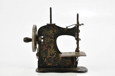 Lot 2120 - MULLER; a No. 4 child's sewing machine.